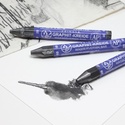 Lyra Water Soluble Graphite Stick 2B - Click Image to Close